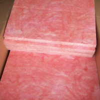YY欧文斯科宁保温玻璃棉板工业/空调暖通保温玻璃红棉隔热材料