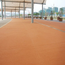江西优质彩色透水混凝土材料厂家、南昌生态透水地坪专业铺设公司