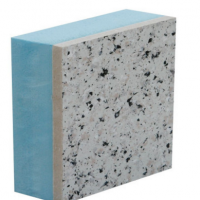 B1级XPS挤塑泡沫保温装饰板价格 水包水仿大理石漆保温装饰一体板