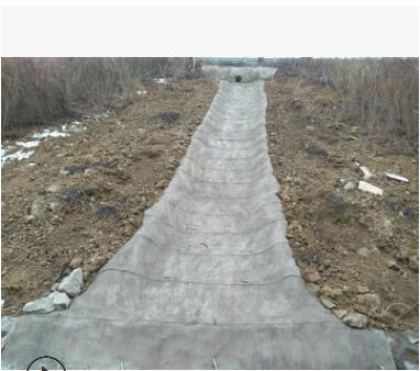 厂家直销混凝土新型建材水泥毯公路护堤鱼池防水施工简单不易开裂