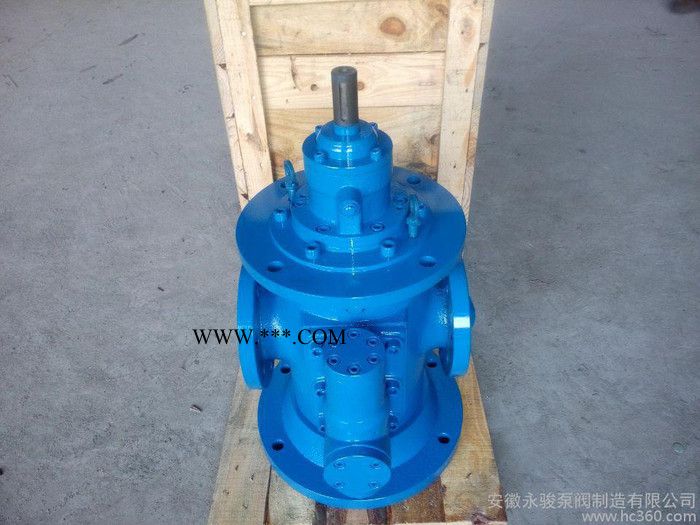 ** 水利闸门控制用液压系统润滑油泵 SNS210R46U12.1立式三螺杆泵 螺杆泵厂家