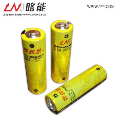 LN咯能5号可充电锂变压AA电池/KTV无线话筒/麦克风可充电锂电池