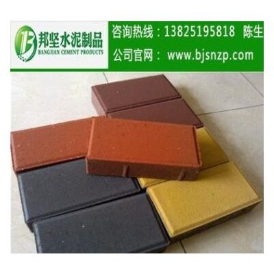 广州人行道彩砖、环保彩砖价格，生产混凝土砖厂家